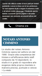 Mobile Screenshot of notaiocimminoantonio.com